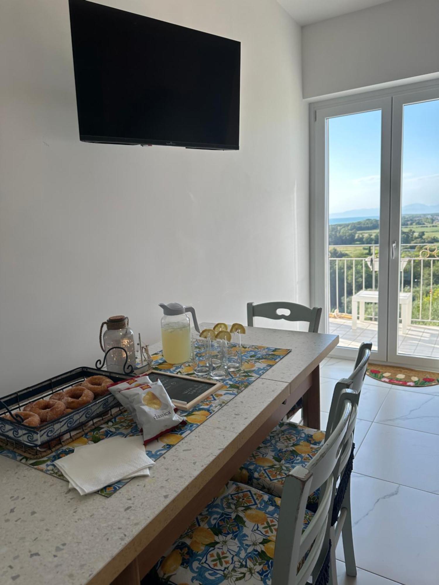 Villa Il Tramonto Agropoli Bagian luar foto