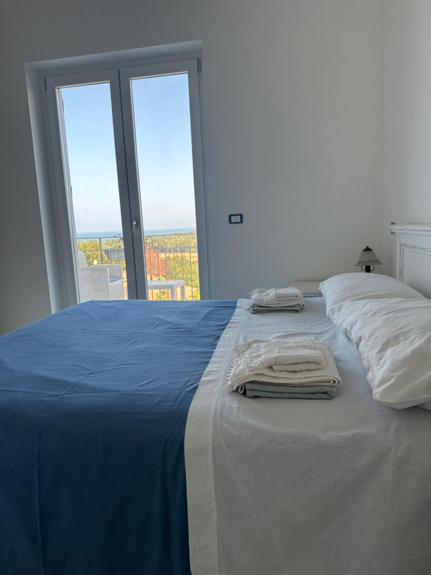 Villa Il Tramonto Agropoli Bagian luar foto